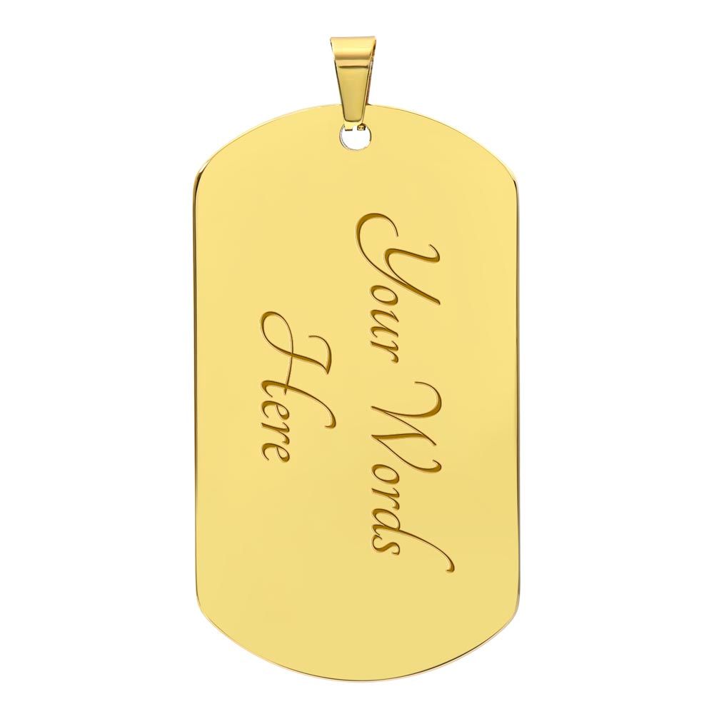 I Choose you Jack and Sally dog tag