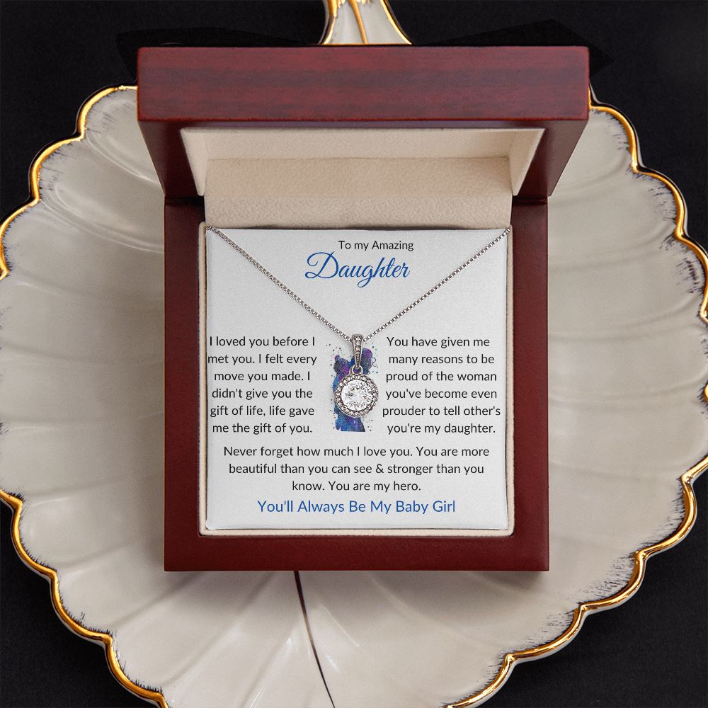 To my amazing daughter