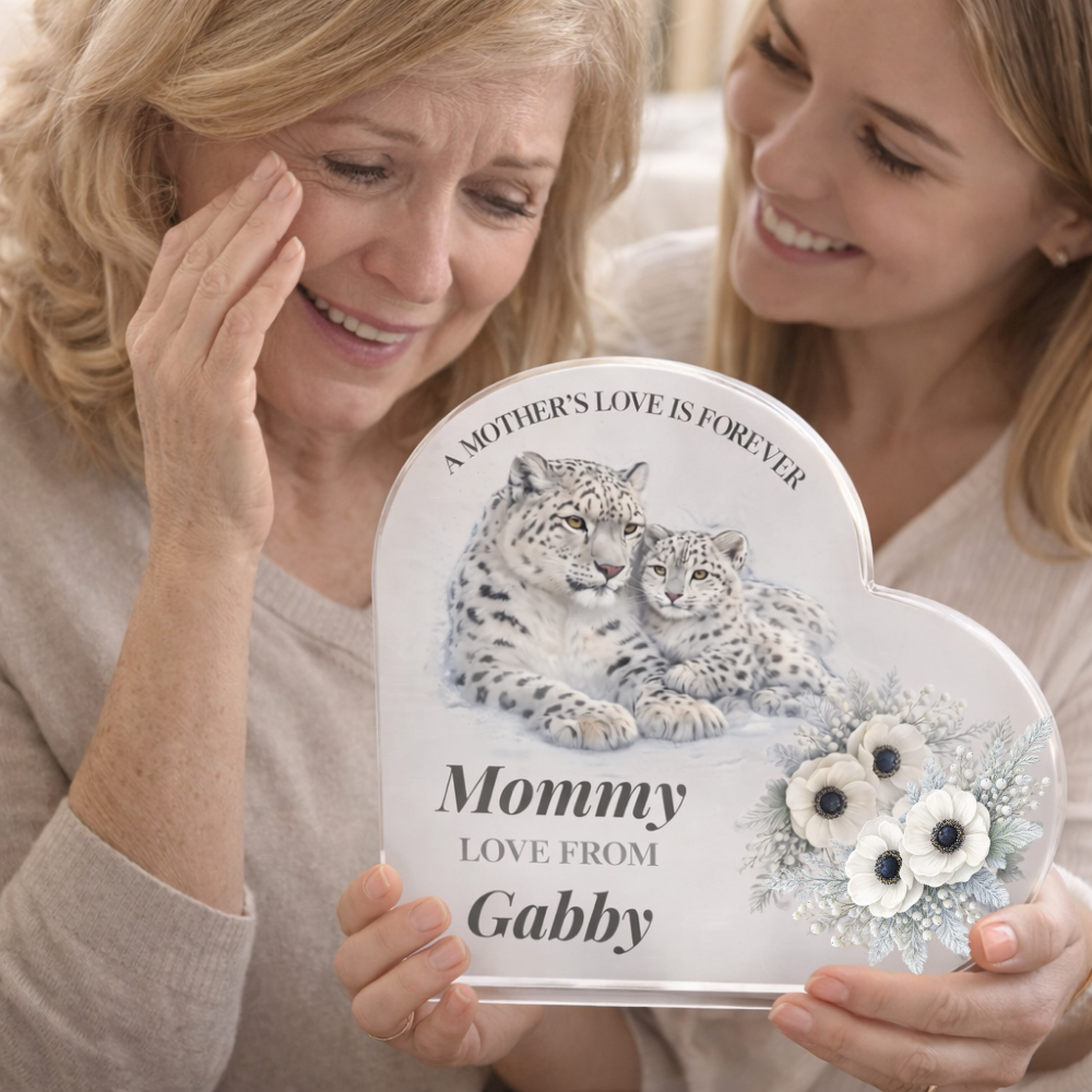 Personalized Mom Keepsake Mothers Day LED Light