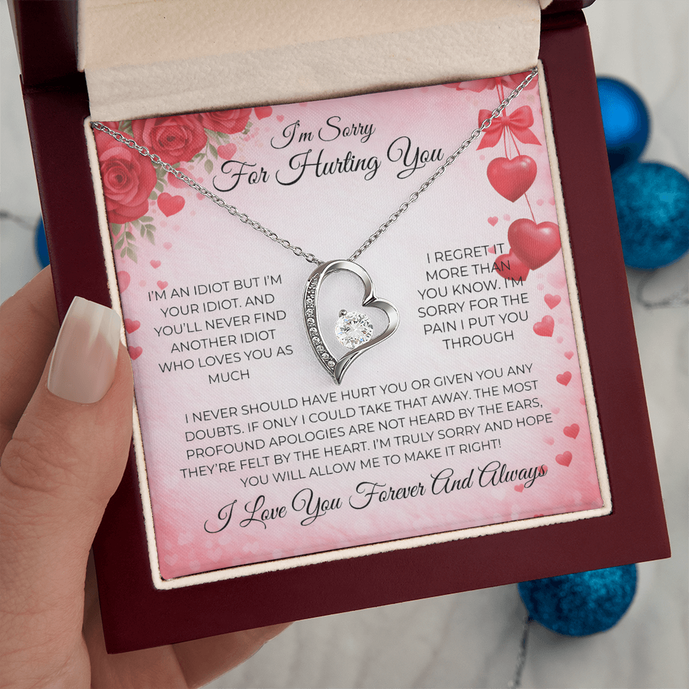 “I can’t take back the hurt… but I can show my love.”