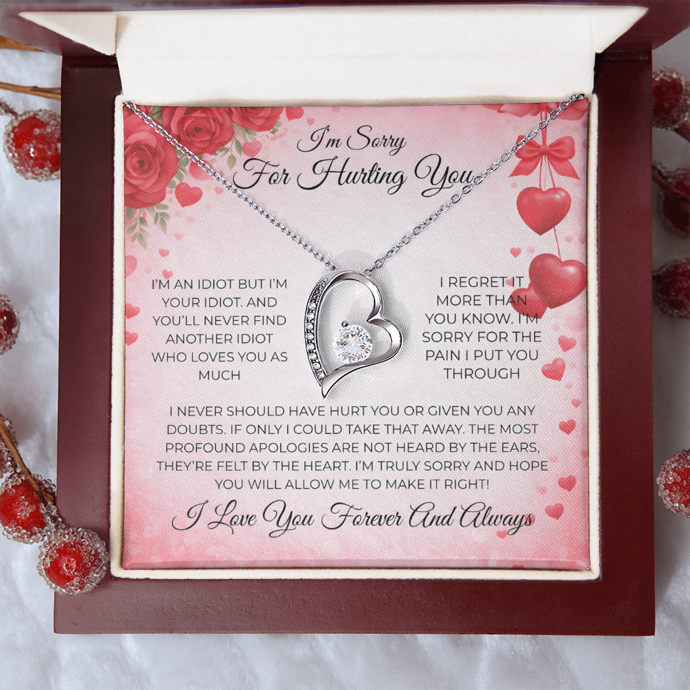 “I can’t take back the hurt… but I can show my love.”