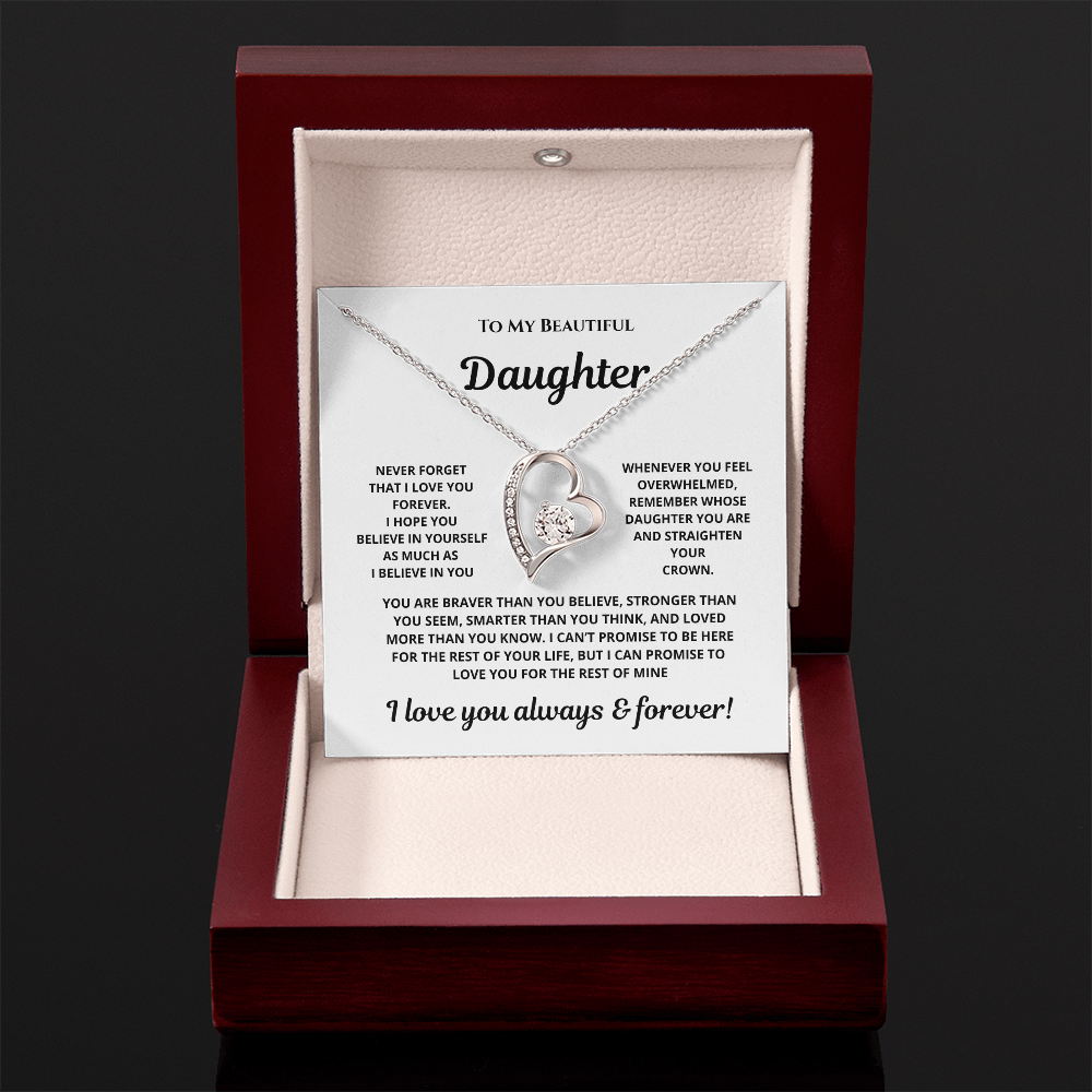 LOVE NECKLACE IN WHITE BACKGROUND