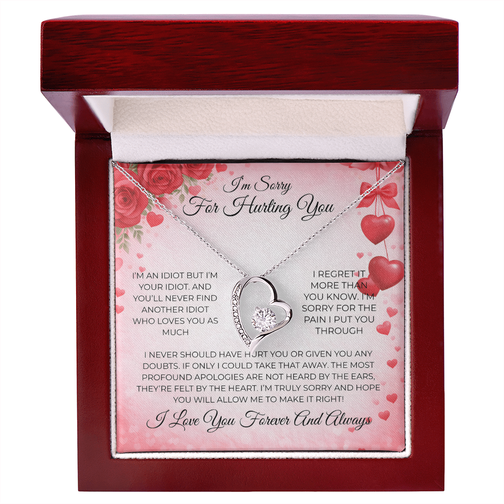 “I can’t take back the hurt… but I can show my love.”