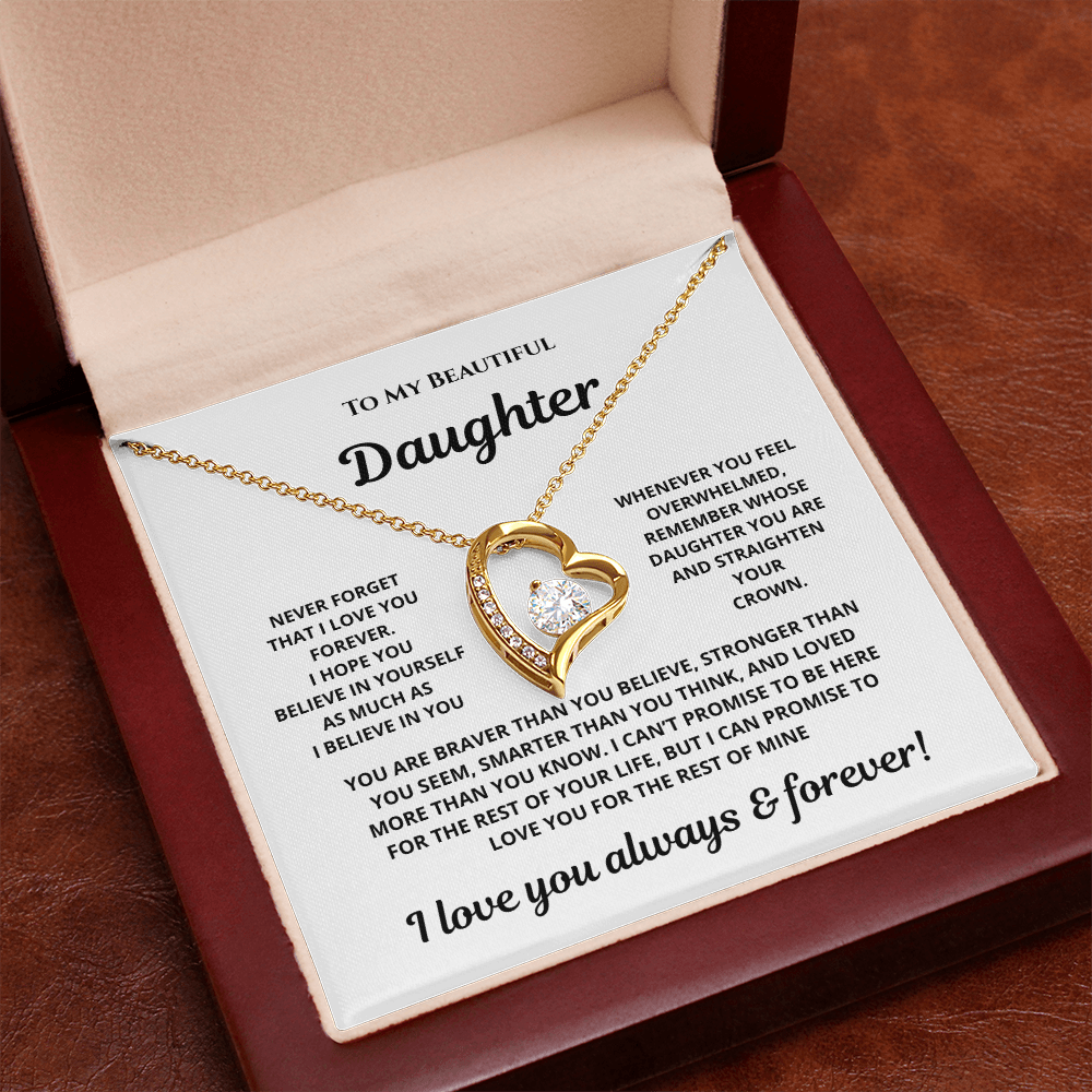 LOVE NECKLACE IN WHITE BACKGROUND