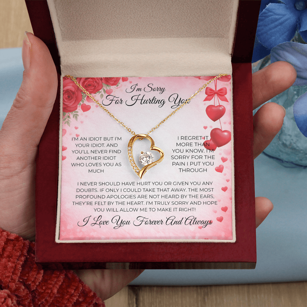 “I can’t take back the hurt… but I can show my love.”