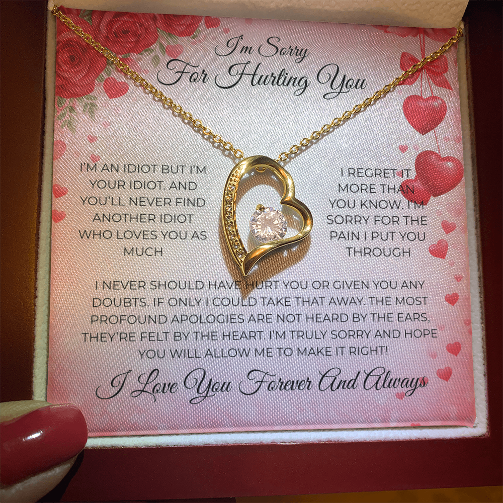 “I can’t take back the hurt… but I can show my love.”