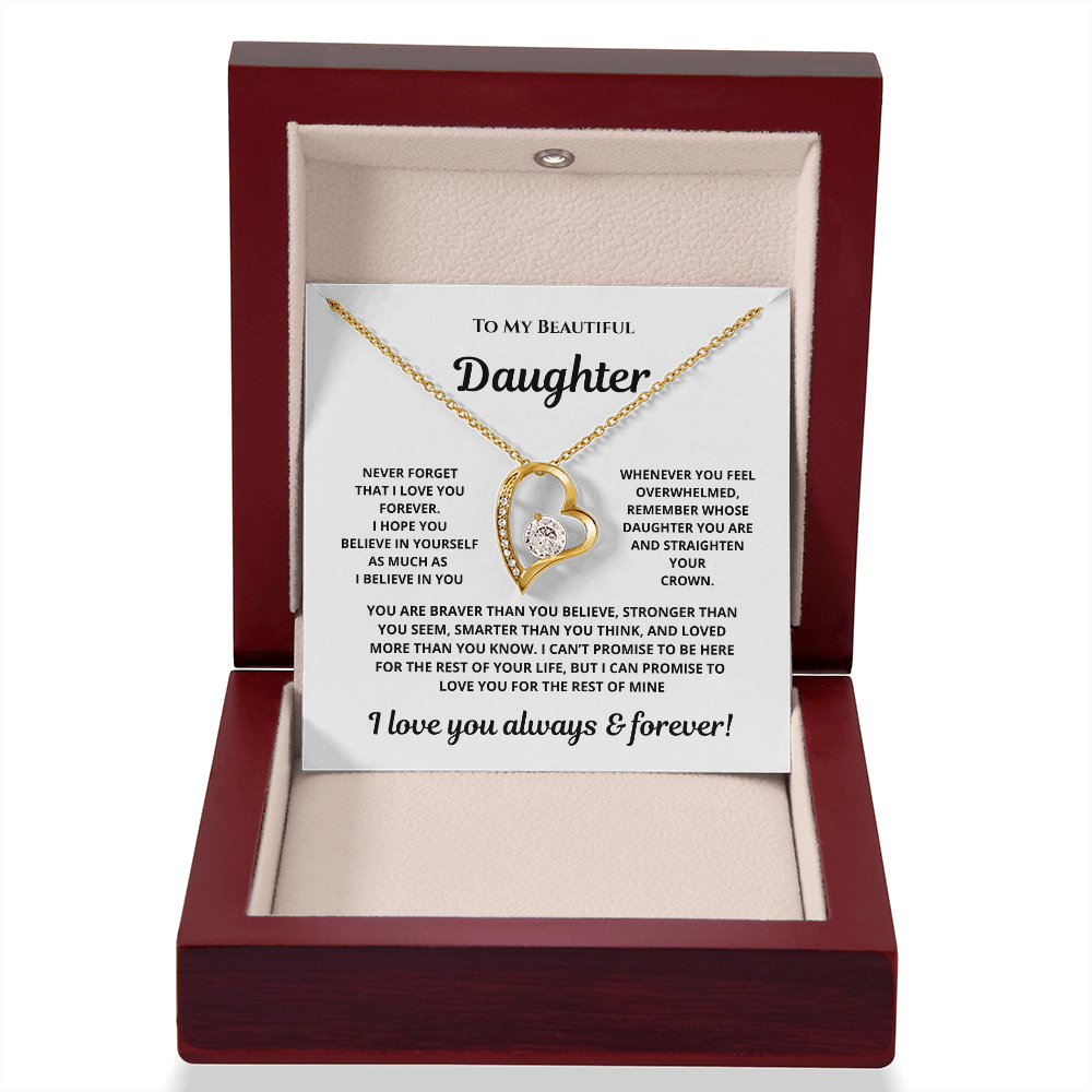 LOVE NECKLACE IN WHITE BACKGROUND