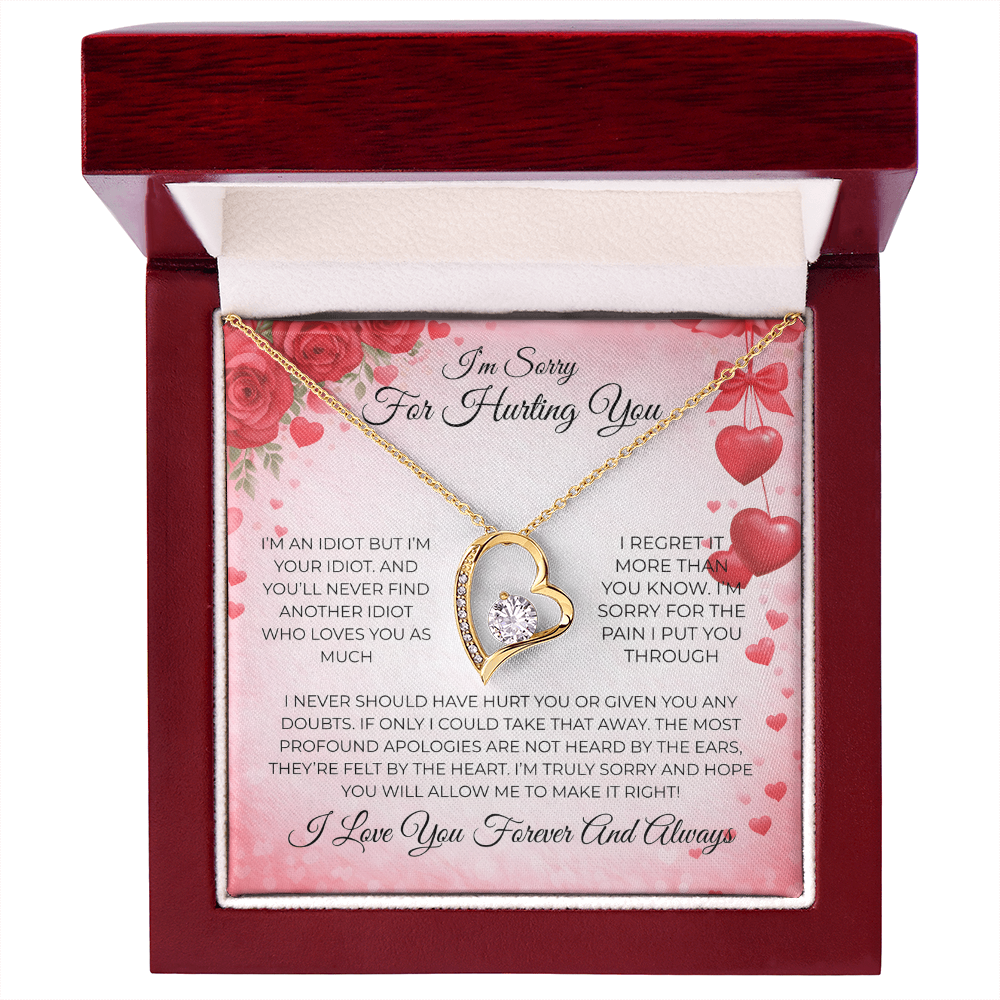 “I can’t take back the hurt… but I can show my love.”