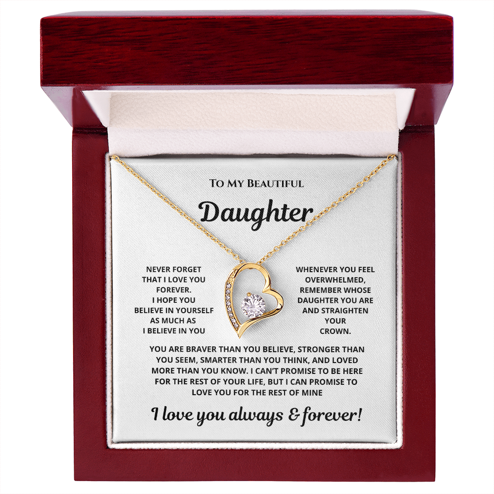 LOVE NECKLACE IN WHITE BACKGROUND