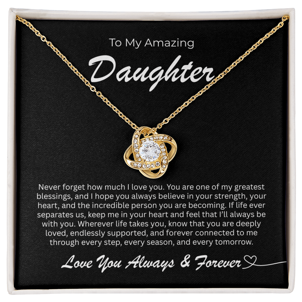 To My Daughter – Timeless Keepsake Necklace