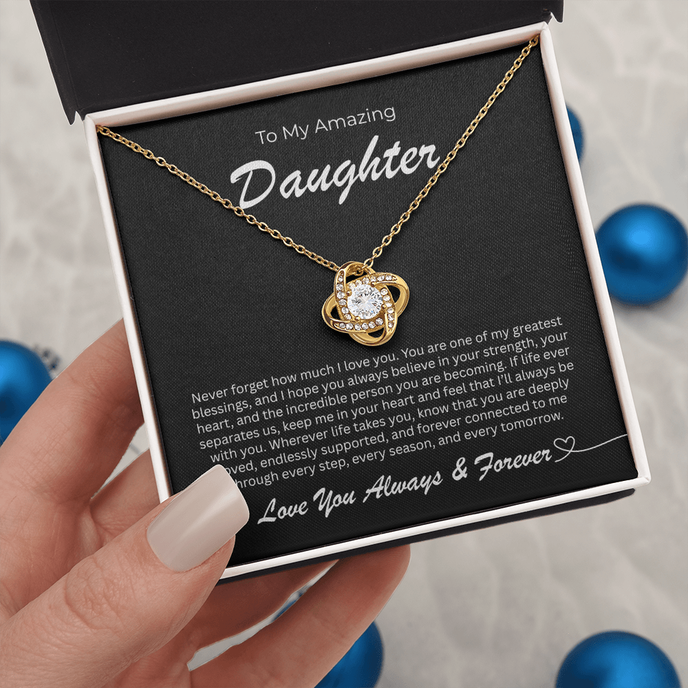 To My Daughter – Timeless Keepsake Necklace
