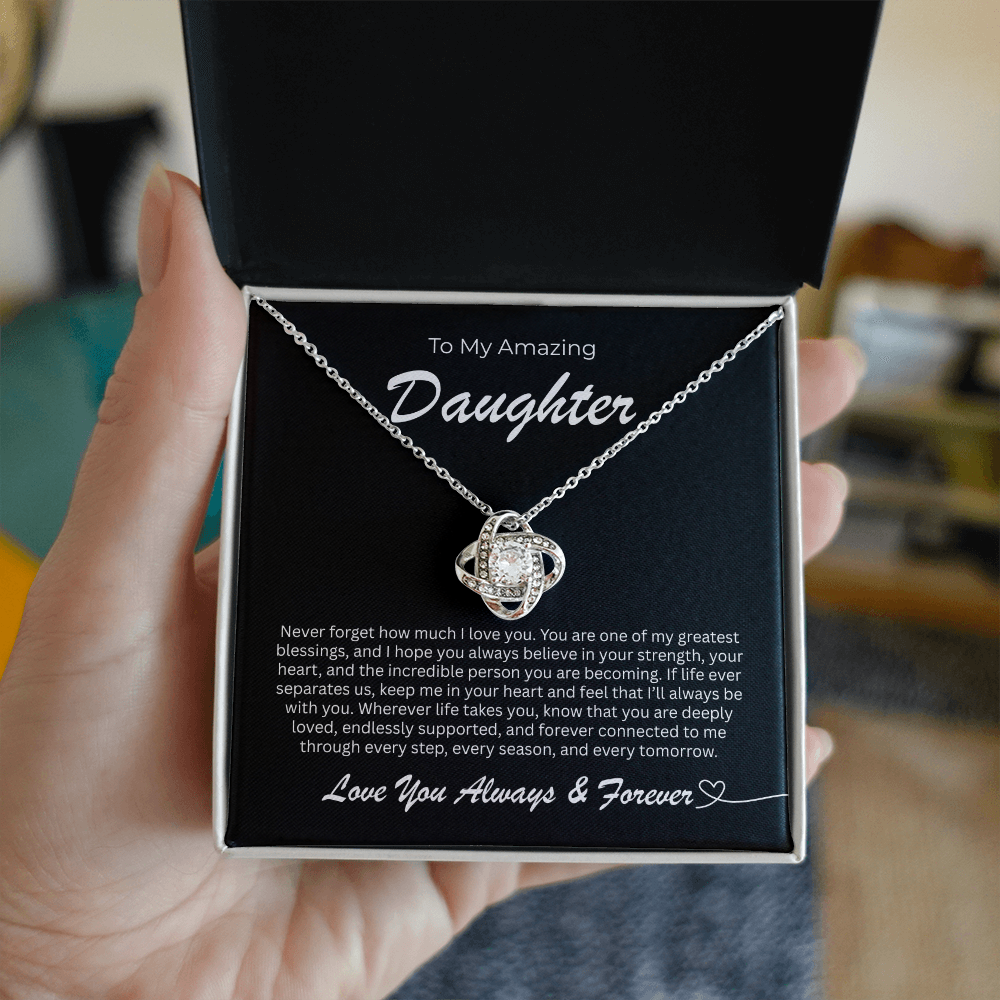 To My Daughter – Timeless Keepsake Necklace