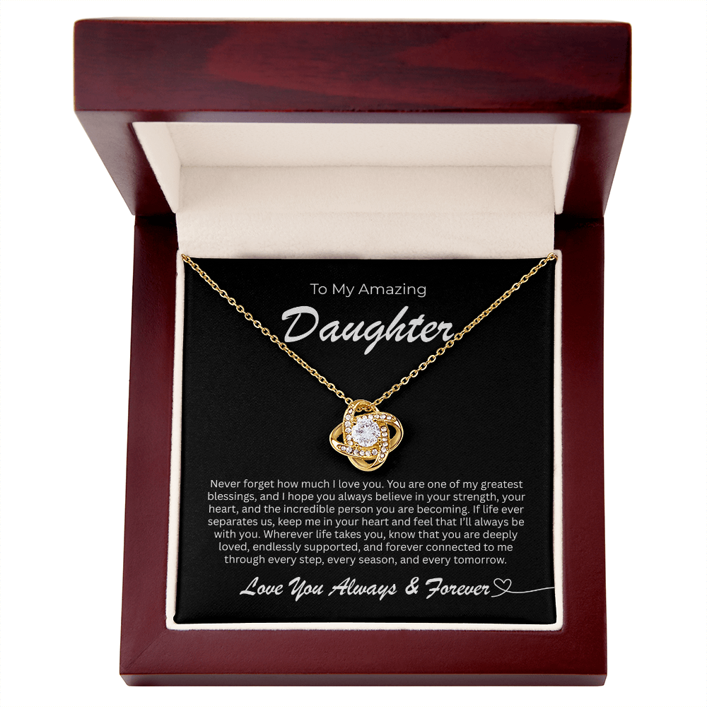 To My Daughter – Timeless Keepsake Necklace
