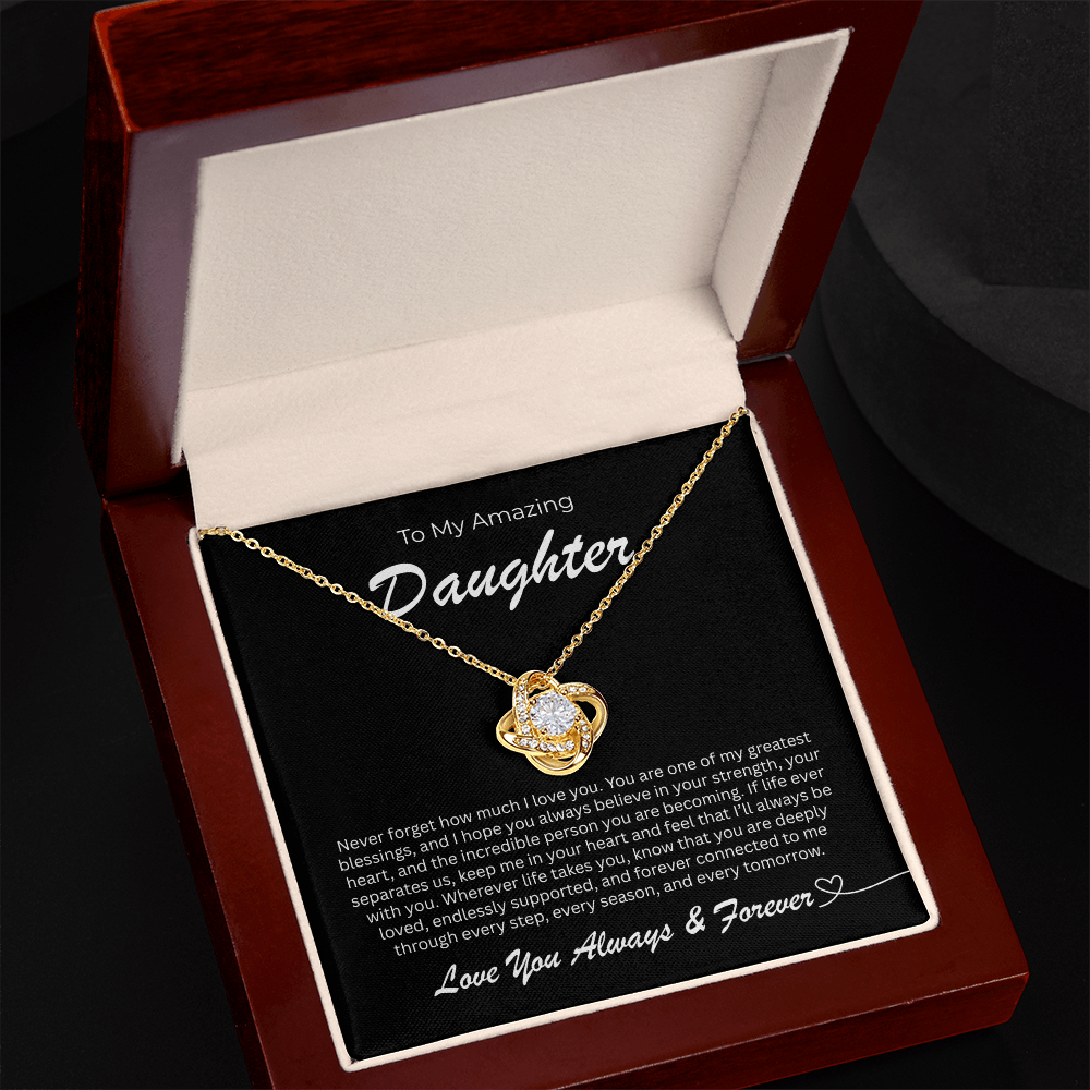 To My Daughter – Timeless Keepsake Necklace