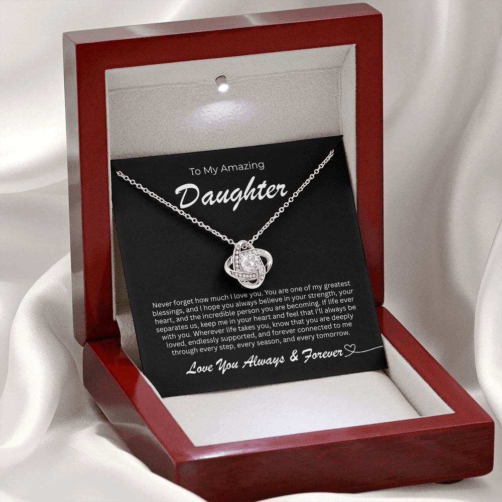 To My Daughter – Timeless Keepsake Necklace