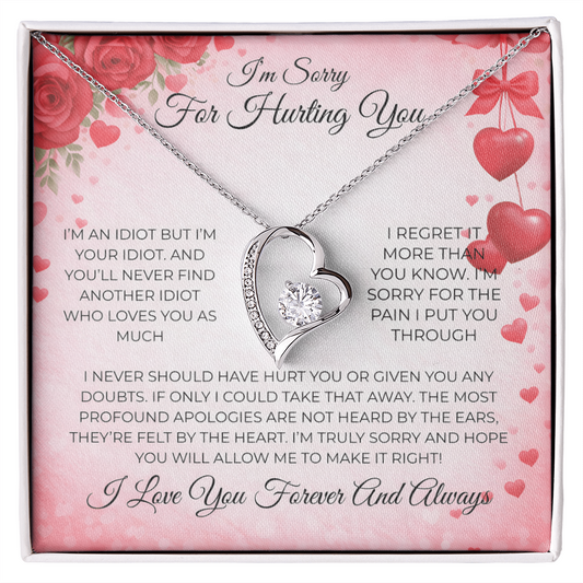 “I can’t take back the hurt… but I can show my love.”