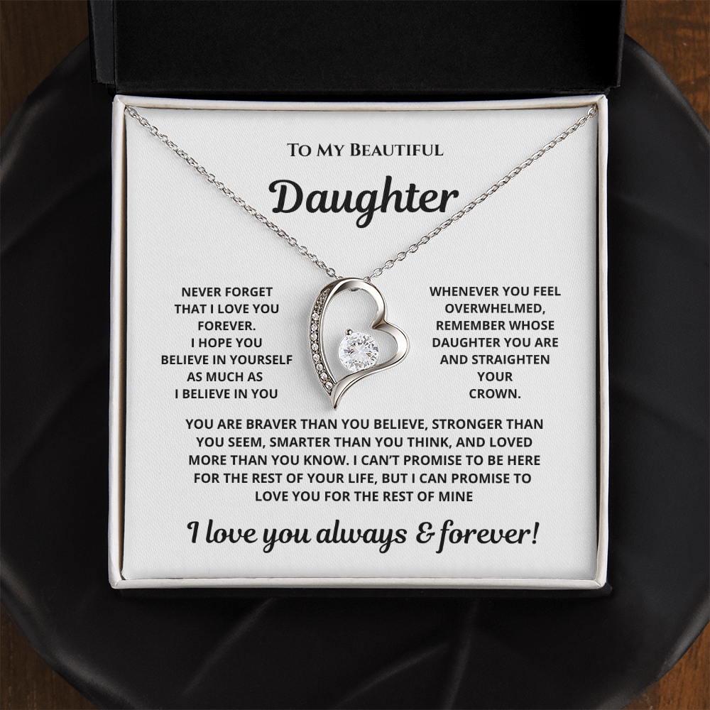 LOVE NECKLACE IN WHITE BACKGROUND