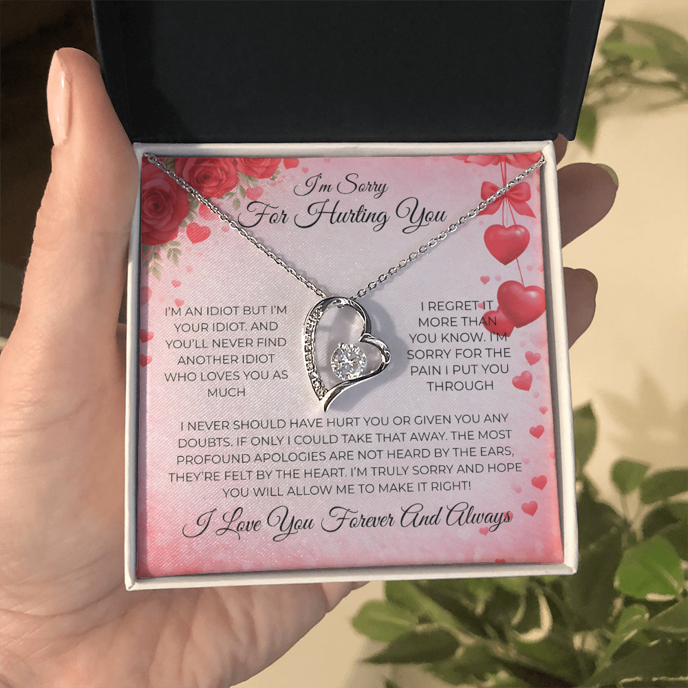 “I can’t take back the hurt… but I can show my love.”