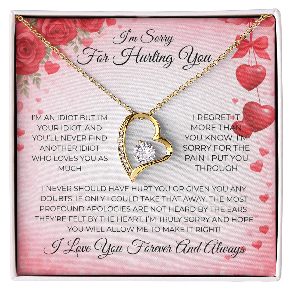 “I can’t take back the hurt… but I can show my love.”