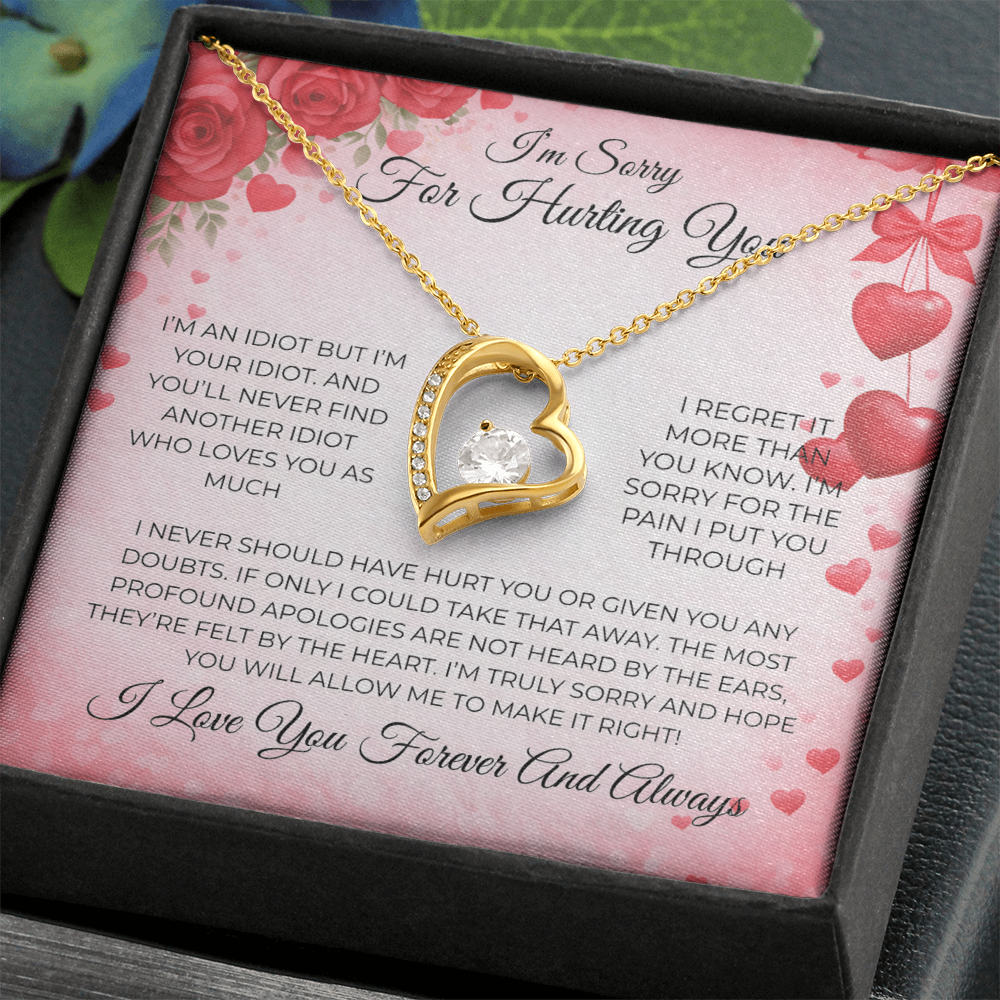 “I can’t take back the hurt… but I can show my love.”