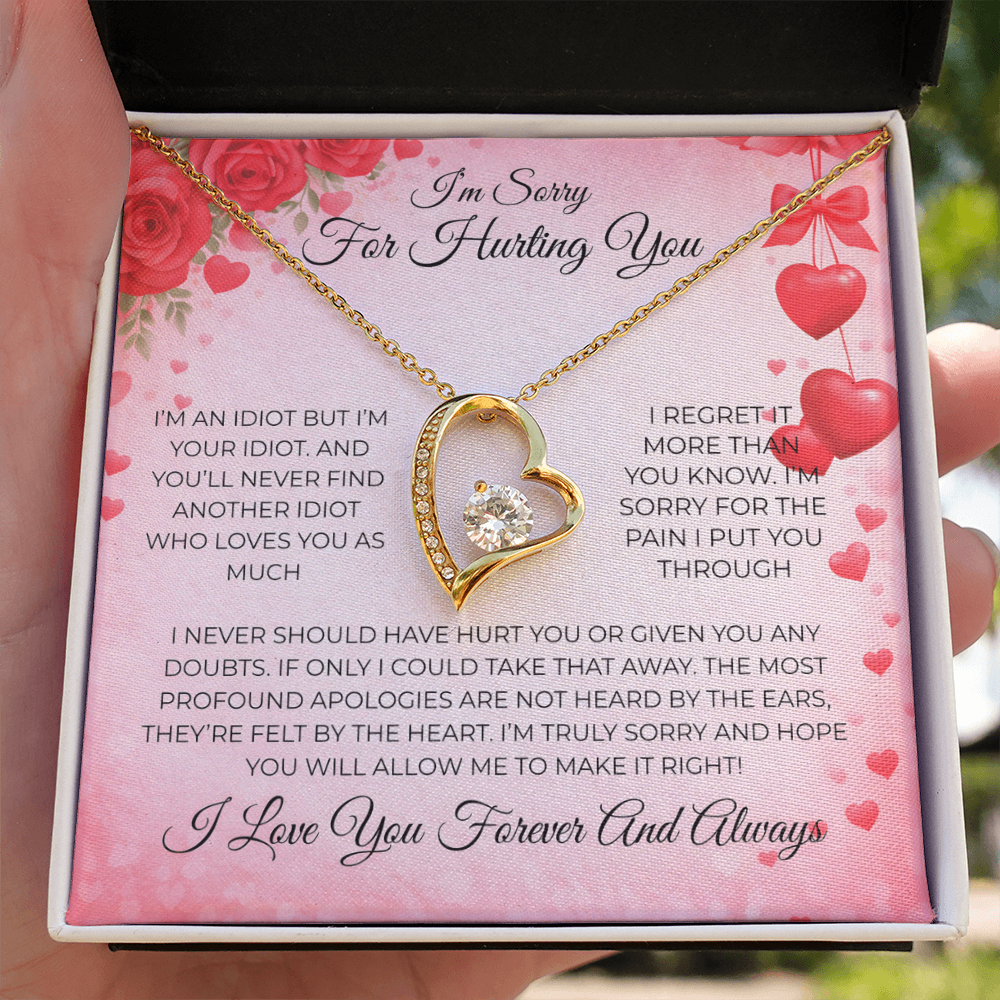 “I can’t take back the hurt… but I can show my love.”