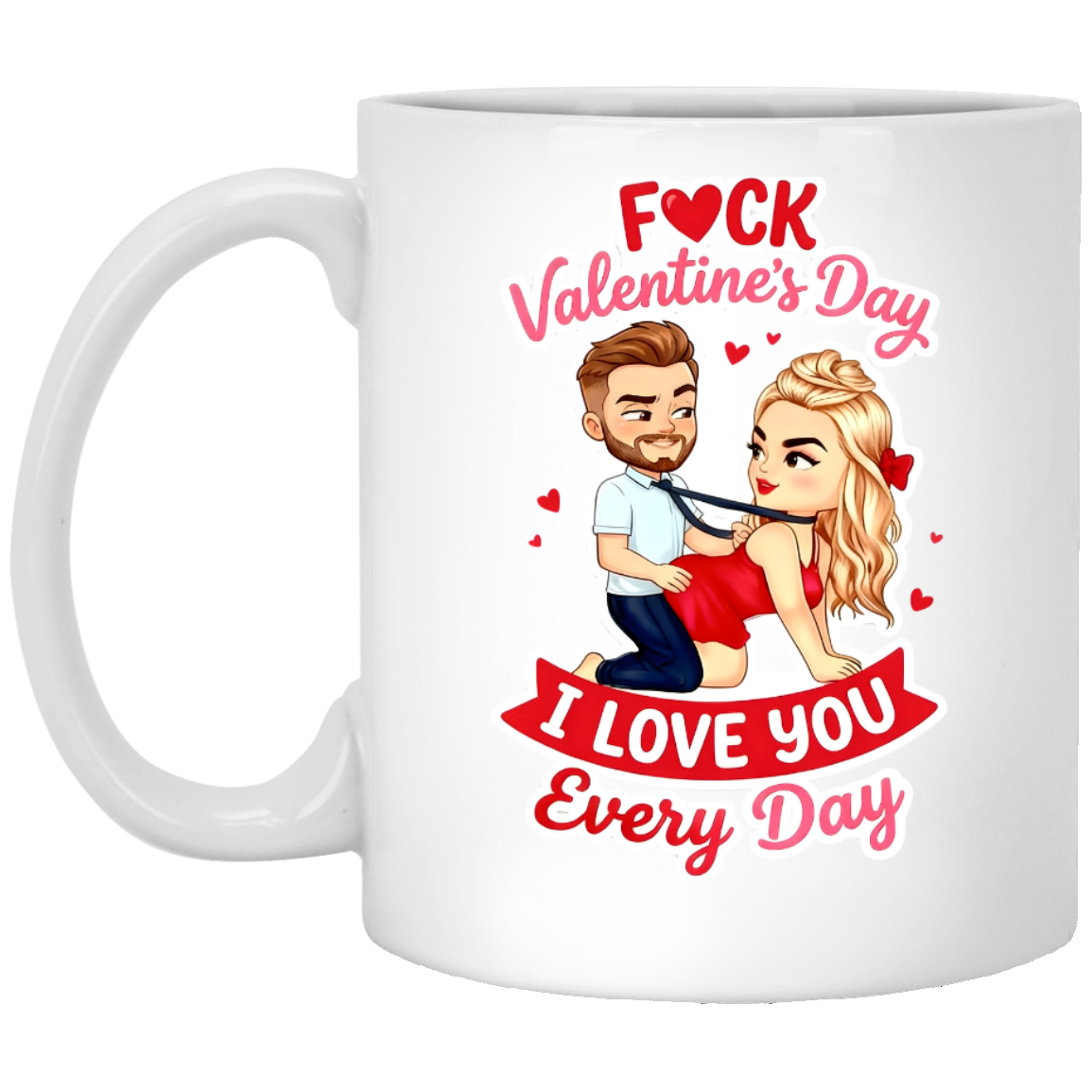 F*ck Valentine’s Day Mug Bold Love Humor Gift