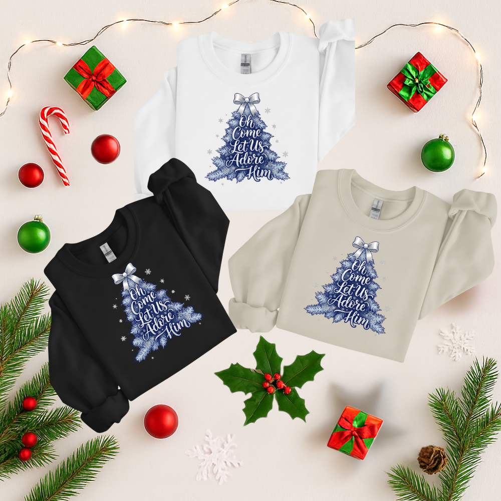 “Oh Come Let Us Adore Him” — A Beautiful Blend of Faith & Comfort