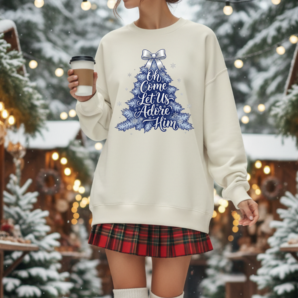 “Oh Come Let Us Adore Him” — A Beautiful Blend of Faith & Comfort